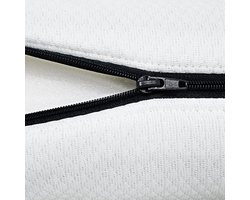 Matras - 90x200 - 7 zones - koudschuim - premium plus - 15 cm hoog - Zacht