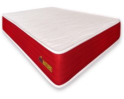 Matras - Comfort mat - Slaapcomfort - Anti-allergisch - 120 x 200 cm - Rood