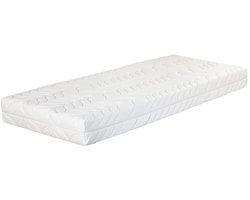 Matras - Heaven de Luxe - 90x200 - 19 cm dik - Anti-Allergie - Afritsbare en wasbare hoes