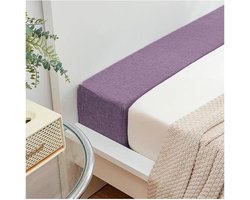 Matras Spleetvuller - Bed Opvuller - Slaapkamer Comfort - Schuim Hoge Dichtheid - 140x5x15cm - Paars