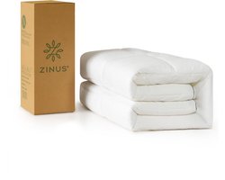 Matras Topper Polyester Wit 135 x 190 cm voor Extra Slaapcomfort