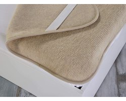 Matras topper van 100% merinowol Oeko-Tex 100 - 90 x 200 cm