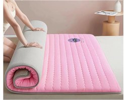 Matras voor Medisch Bed - Opblaasbaar Matras - Comfortabel Slapen - Ademend Ontwerp - 100x200cm - Roze