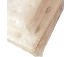 Matrashoes 1 persoons - 2 stuks verpakt - folie - Verhuisboxen.nl