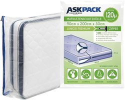 Matrashoes 90x200 cm Junior 120 micron - Waterdicht en scheurvast