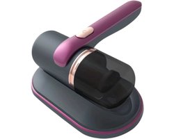 Matrasreiniger Draadloos met UV-C Sterilisatie – Krachtige Anti-Allergie Huisstofmijt Stofzuiger – Handstofzuiger voor Bedden, Matrassen en Stoffen Meubels- Paars