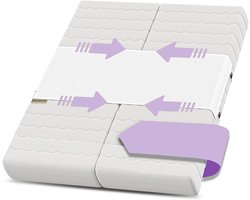 Matraswig Bedbinder - 2 Verstelbare Banden - 230x70 cm - Liefdesbrug - Matras Verbinder - Matraswig om twee matrassen te combineren tot een comfortabel tweepersoonsbed