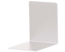 MAUL Boekensteunen aluminium 10 x 8 x 10 cm zilver