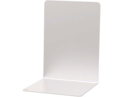 MAUL Boekensteunen aluminium 16 x 15 x 21 cm zilver
