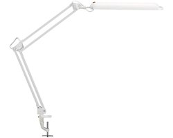 MAULatlantic Bureaulamp - LED - Kunststof - Zwart - Tafellamp met Klem