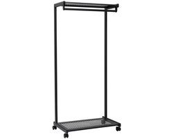 MAULbolero Garderoberek - met wielen - zwart - 1 stuk - 78.3 x 46.5 x 166.3 cm - MAUL