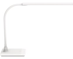 MAULpirro Bureaulamp - LED - Aluminium - Wit - Dimbaar - Tafellamp