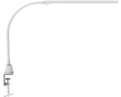 MAULpirro Bureaulamp - LED - Aluminium - Wit - Dimbaar - Tafellamp met Klem