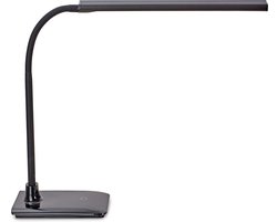 MAULpirro Bureaulamp - LED - Aluminium - Zwart - Dimbaar - Kantelbare Arm - Tafellamp