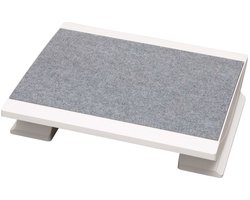 MAULpro Voetensteun ergonom en comfortabel - 45 x 39 cm - wit - kunststof - 1 stuk - MAUL