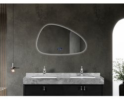 Mawialux LED Badkamerspiegel - Tess - 80-50cm