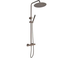Mawialux Thermostatisch opbouw regendoucheset - Olga - Koper