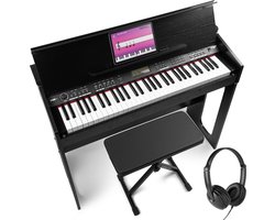 MAX RhapsodyDP61 complete keyboard set - digitale piano met meubel inclusief bankje en koptelefoon