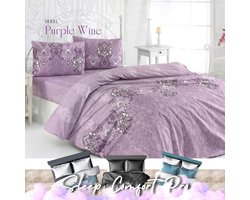 Maxenza Sleep Comfort Pro - Comfortabel Dekbedovertrek voor Twee Personen met Kussenslopen 220 x 200 cm
