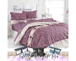 Maxenza Sleep Comfort Pro - Comfortabel Dekbedovertrek voor Twee Personen met Kussenslopen 220 x 200 cm