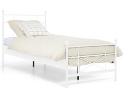 Maxi Bed Milano 1-persoons - 90 x 200 cm - wit