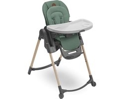 Maxi-Cosi Minla meegroeikinderstoel 0-14 jaar tot 60 kg - Verstelbare kinderstoel - 9 hoogtestanden - 5 ligstanden - Compact en verstelbaar - Beyond Green - Meegroeistoel - Hoogteverstelling auto tafeltje kind