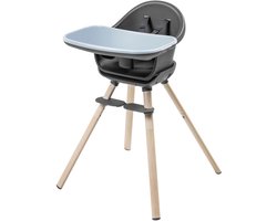 Maxi-Cosi Moa 4-in-1 Meegroeikinderstoel - 6 maanden-7 jaar(0-25 kg) - Beyond Graphite -Peuterkrukje en een Klein Bureau met Stoeltje