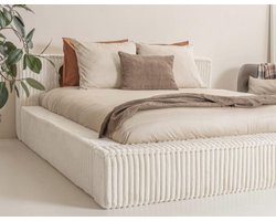 Maxibedden - Boxspring Teddy Dream - 160x200 - Hotel Matras 25cm Luxe - Pocketvering Hybride Koudschuim - XXL Comfort