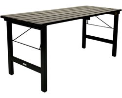 MaximaVida inklapbare picknicktafel Riga 200 x 70 cm blackwash - FSC vurenhout