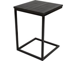 MaximaVida laptop salontafel Chicago zwart - extra hoog