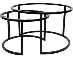 MaximaVida luxe frame voor ronde salontafel set- maak zelf je salontafel set