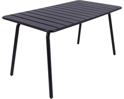 MaximaVida metalen tuintafel Max 150 x 80 cm zwart