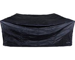 MaximaVida tuinmeubel beschermhoes London 130 x 130 x 90 cm zwart- zware uitvoering