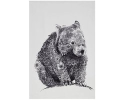 Maxwell And Williams Marini Ferlazzo 50x70 Cm Wombat Theedoek Grijs