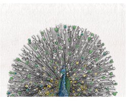 Maxwell And Williams Marini Ferlazzo Birds Peack Theedoek Veelkleurig