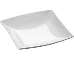 Maxwell & Williams East Meets West Diep Bord - 22 x 22 cm - Wit