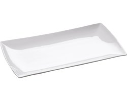 Maxwell & Williams East Meets West Dinerbord - 30,5 x 17 x 2,5 cm - Wit