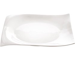 Maxwell & Williams Motion Dinerbord - 27,5 x 27,5 x 4 cm - Wit