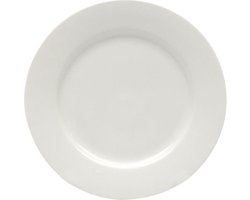 Maxwell & Williams White Basics Round Rim - Gebaksbord - Ø 19cm