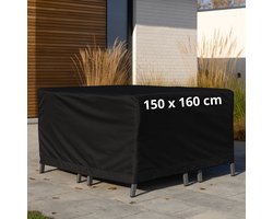 Maxxcovers Beschermhoes voor Tuinmeubelen en Tuinset - Afdekhoes voor Tuintafel met Stoelen - Tuinmeubelhoes Groot - Tuinhoes van Waterdicht Polyester met Opbergtas - Ook als Afdekzeil