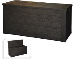 MaxxGarden Kussenbox - tuin opbergkist met houtlook