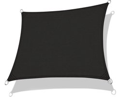MaxxGarden Schaduwdoek - Vierkant - 3,6 x 3,6m - Donker Antraciet