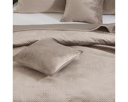 Maya Decoratieve Kussenhoes 50x70 cm - Zacht Beige Velours