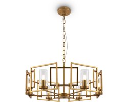 Maytoni - Hanglamp Bowi - Goud - Ø65,6