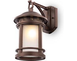 Maytoni Outdoor - Wandlamp Salamanca - Bruin