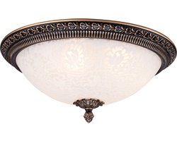 Maytoni - Plafondlamp Pascal - Bronzen antiek - Ø37