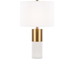 Maytoni - Tafellamp Bianco Messing Ø 39 cm