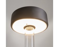 Maytoni tafellamp draadloos – moderne tafellamp op batterijen zwart