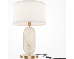 Maytoni - Tafellamp Marmo - Goud - Ø28