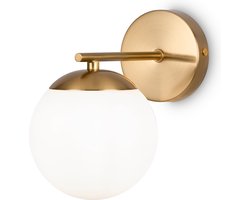 Maytoni - Wandlamp Marble - Messing - Ø21